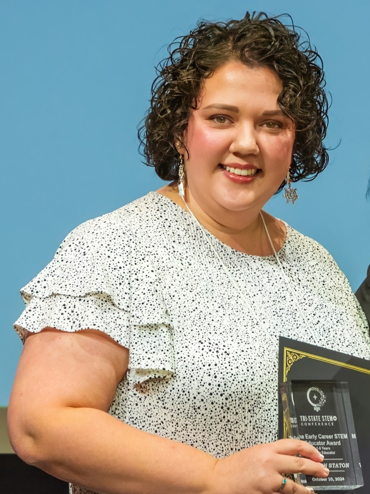 Madison Staton, 2024 Early-Career STEM Educator Award recipient