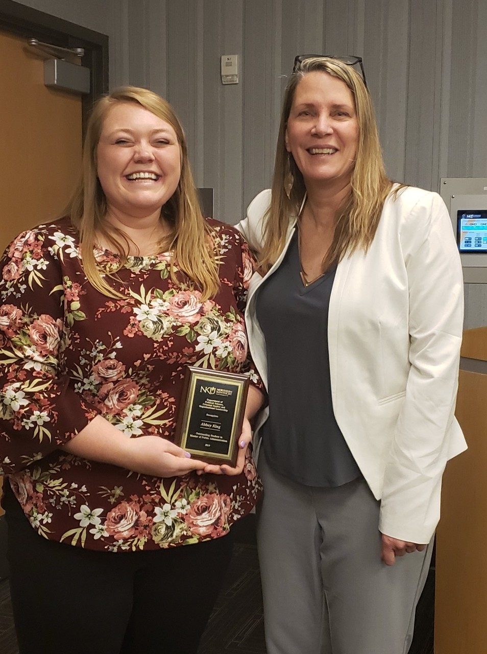 Abbey King and Julie Olberding