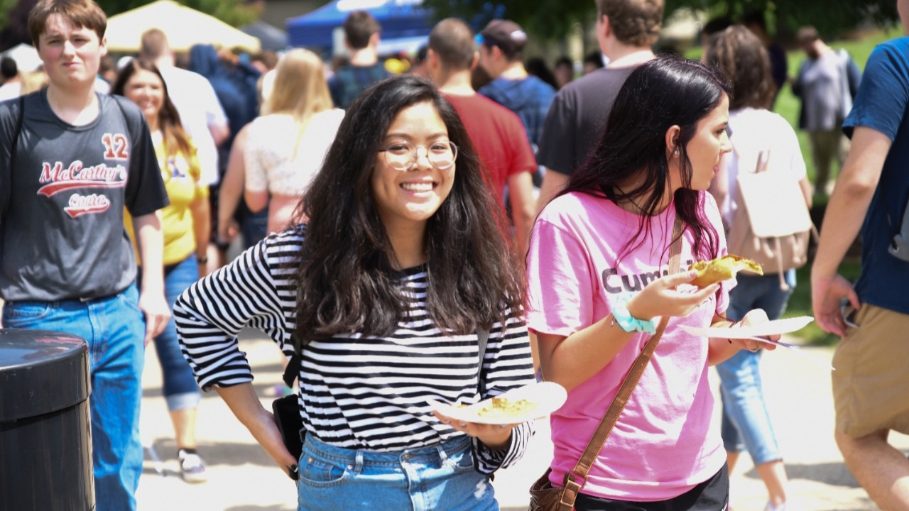 Student activities on the NKU campus 