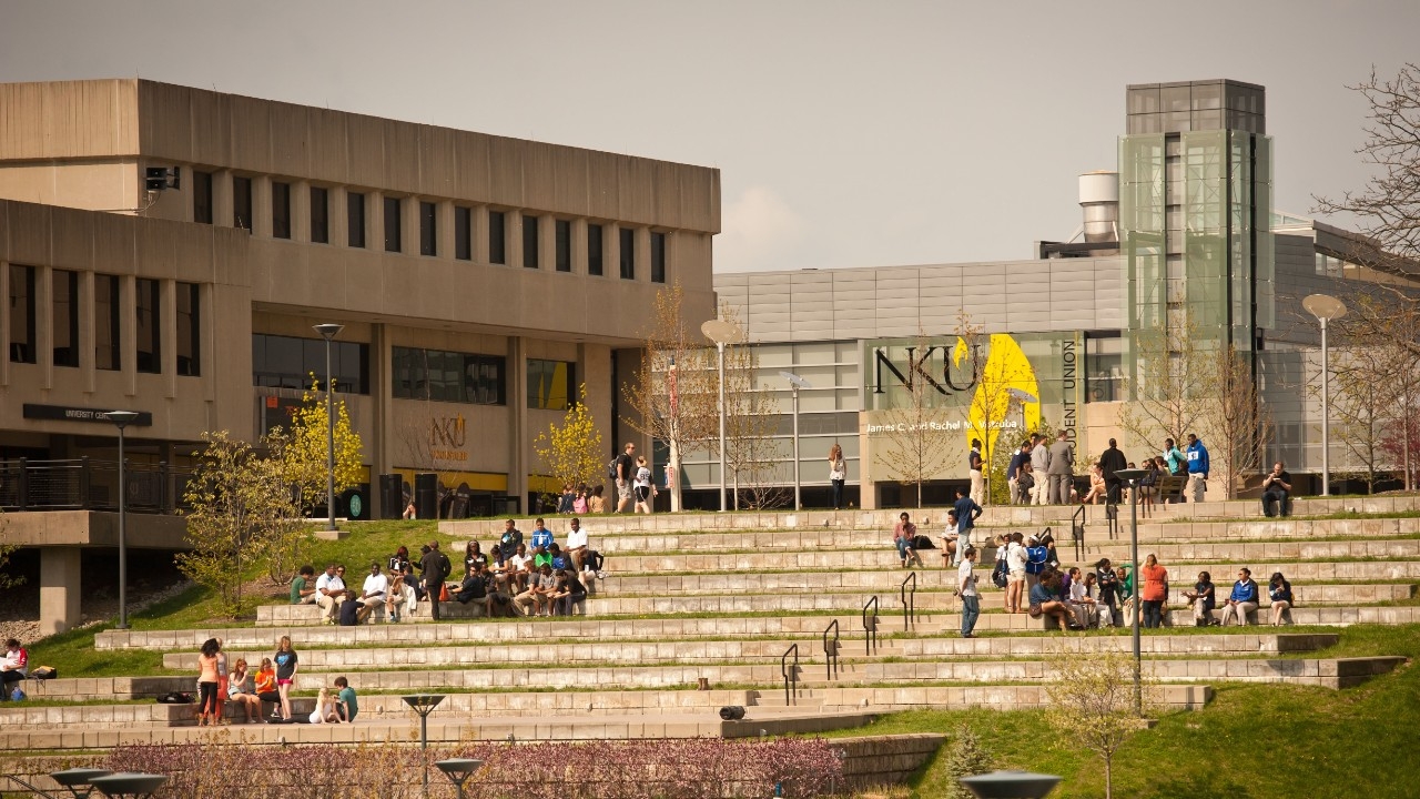 NKU campus quad